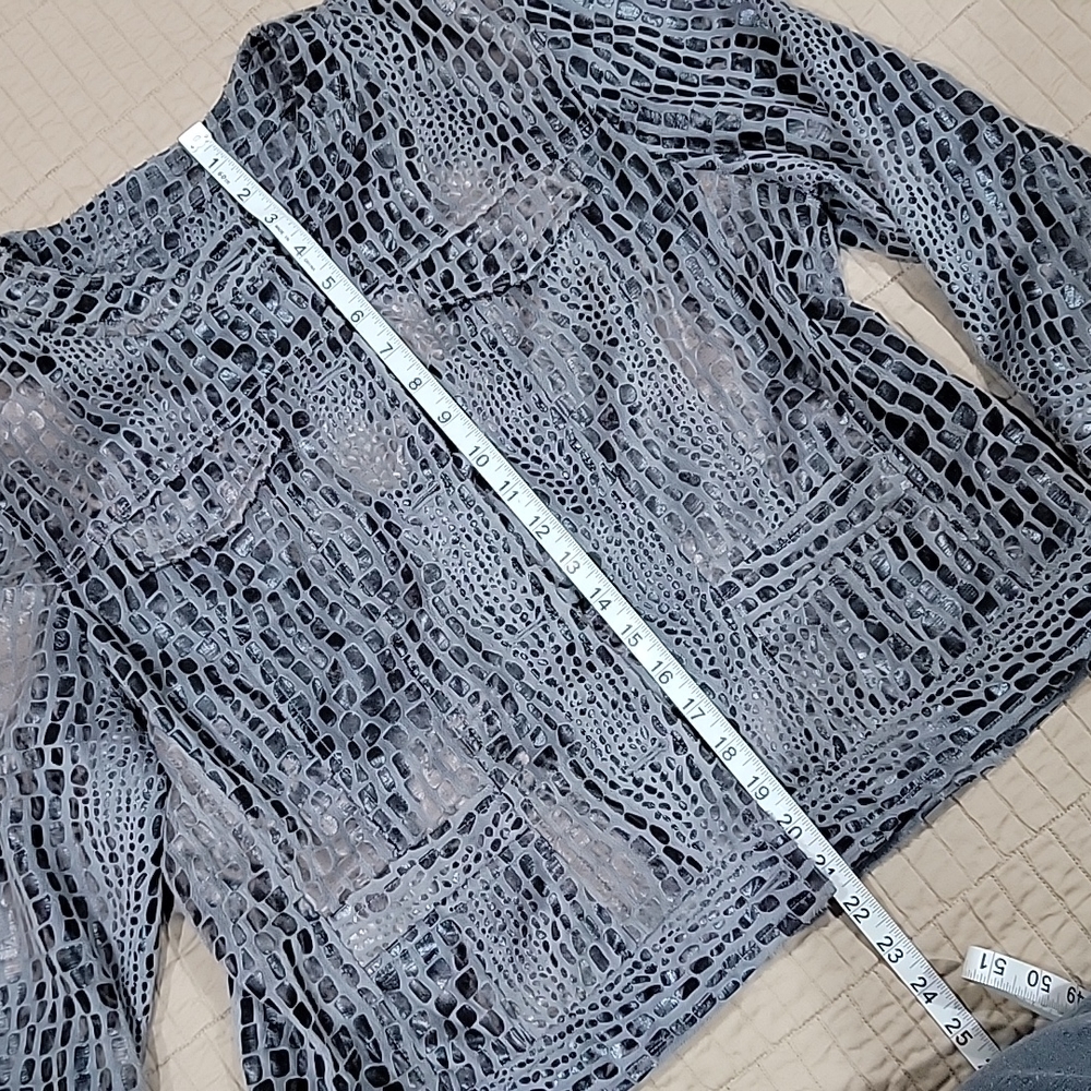 Ruby Rd. animal print jacket - Picture 3 of 7